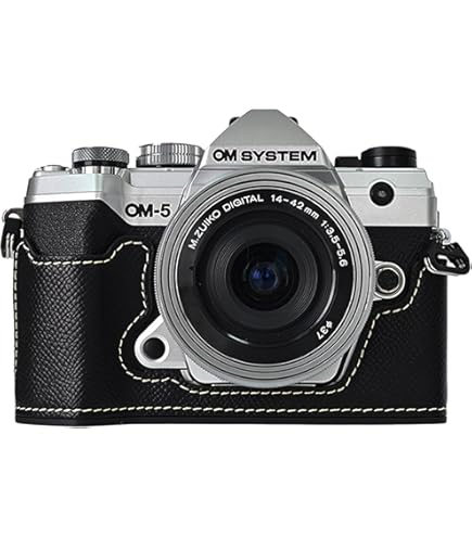 Amazon.com : OM-1 Camera Case, BolinUS Handmade Genuine Real