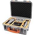 YETEETH Hard Case for DJI Air 3S Air 3, Waterproof Pressure Resistant Carrying Case for DJI Air 3S/3 Accessories - Fits for RC 2/RC-N2/RC-N3 (Grey)