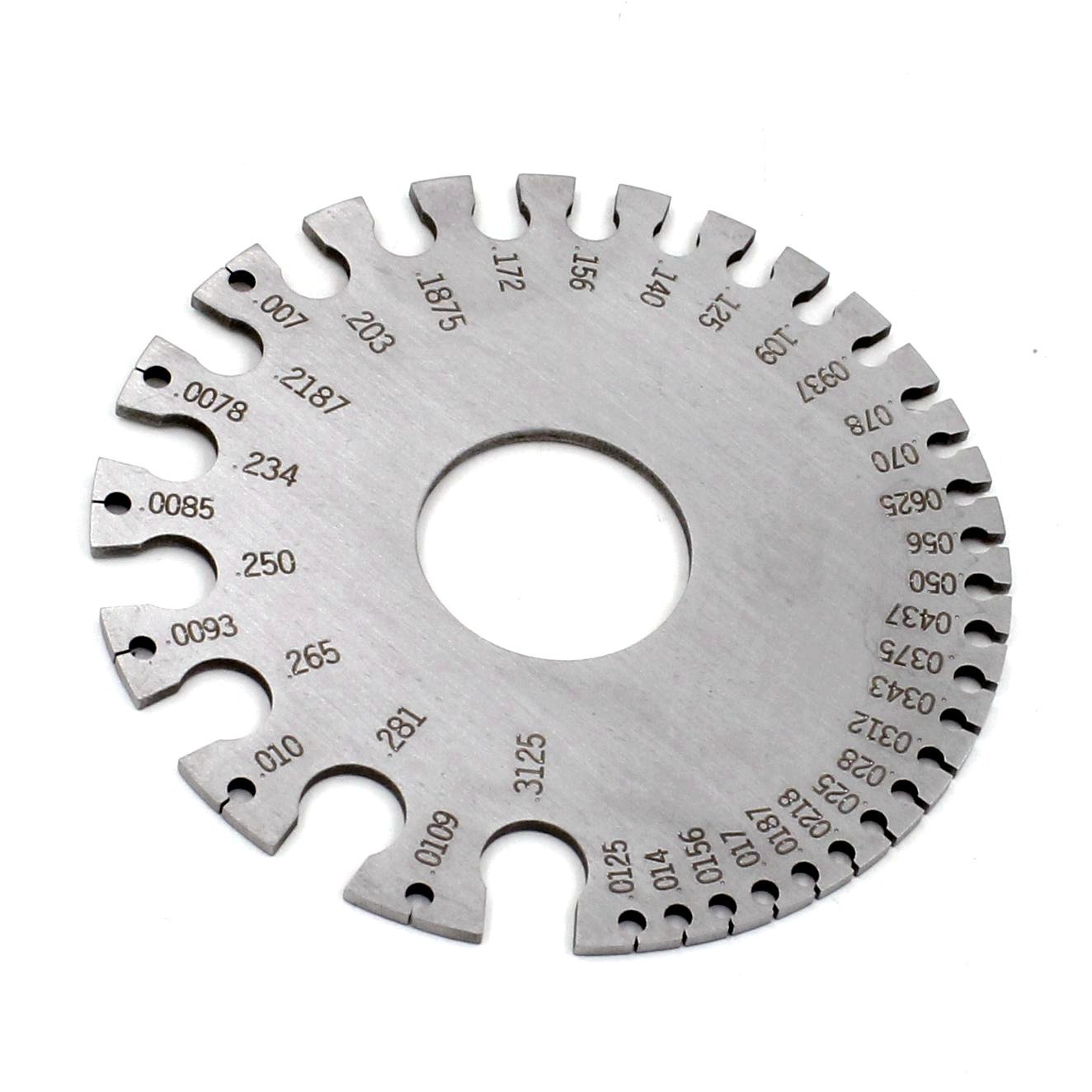 Wire Gauge Diameter Measure Inspection Tool Thickness Gage 036 SWG