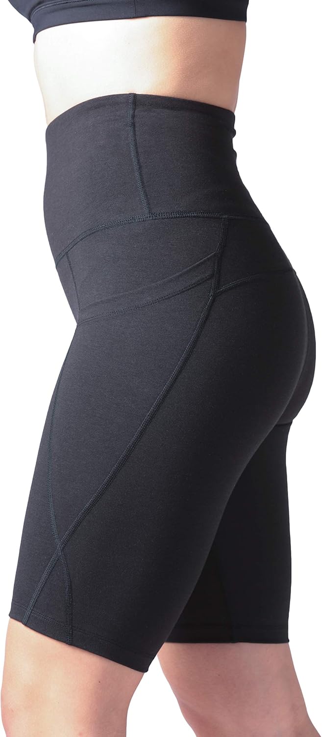 Fishers Finery Women's Ecofabric Active Yoga High Waist Workout Shorts at  Women’s Clothing store