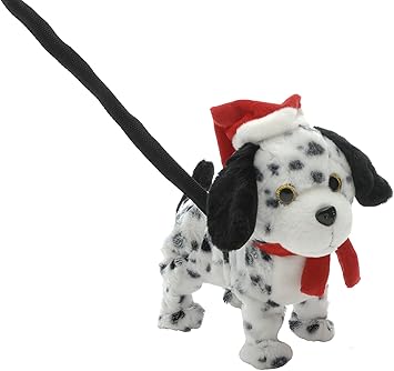 walking dalmatian dog toy