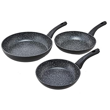 Original Steinbach Pfannen-Set Gatoris | 3-teilig | Ø 20/24 / 28 cm | Induktionsgeeignet | Aluminium | mit Beschichtung | bac