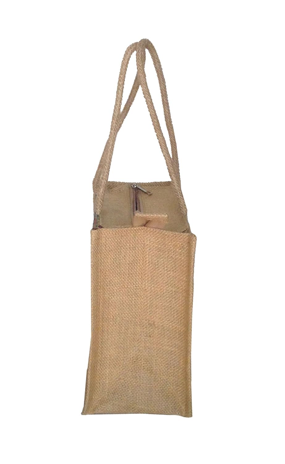 foonty daily use women jute lunch bags(combo of 2,multicolour,5008)