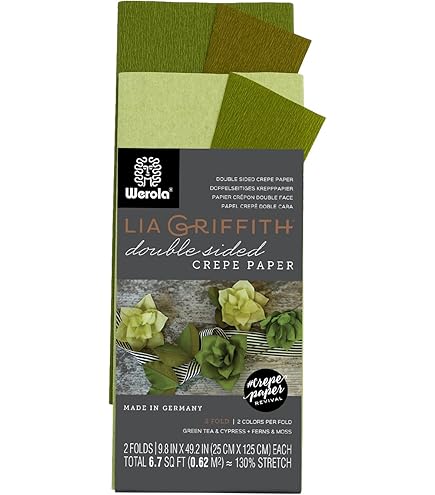 Papier crépon de fleuriste Lia Griffith « Winter Garden