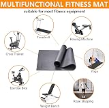 PROIRON Heavy Duty Treadmill Mat Floor Protector 200cm x 92cm Non-slip view 6