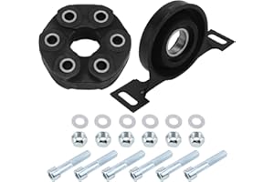 YINAVAGAD Driveshaft Shaft Center Support Bearing + Flex Disc Joint Kit for BMW E36 318i 318is 325i 328i 325is 525i 528i 530i