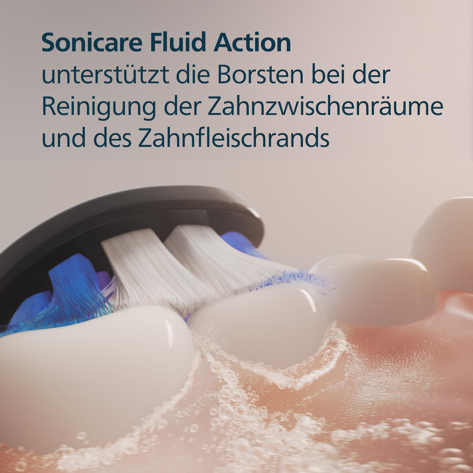 Philips Sonicare S2 Sensitive, Original-Ersatzbürstenköpfe, Schwarz, 6er-Pack, HX6056/88 4