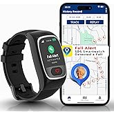 Seculife Smartwatch: Medical Alert Bracelet with GPS Tracker, Fall Detection Smart Watch, 2 Way Calling, SOS Button, Medical Watch, Emergency Device for Seniors, Life Alert System, Elderly Monitoring