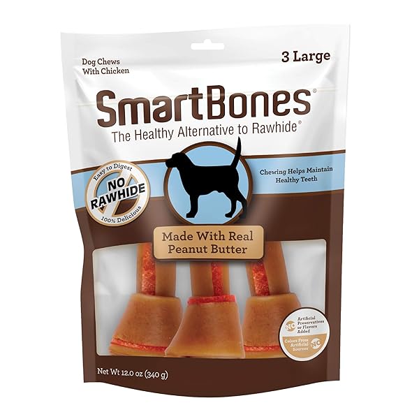 SMARTBONES LARGE CHEWS, TREAT YOUR DOG TO A...