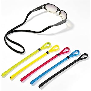 Cavory Glasses Strap, 5 Pack, Colorful Eyeglasses Strap for Sports | Eye Glasses Holders Around Neck, Adjustable & Washable S