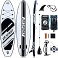 AKSPORT Inflatable Stand Up Paddle Board with Premium SUP Board Accessories,Inflatable Paddle Boards for Youth & Adult