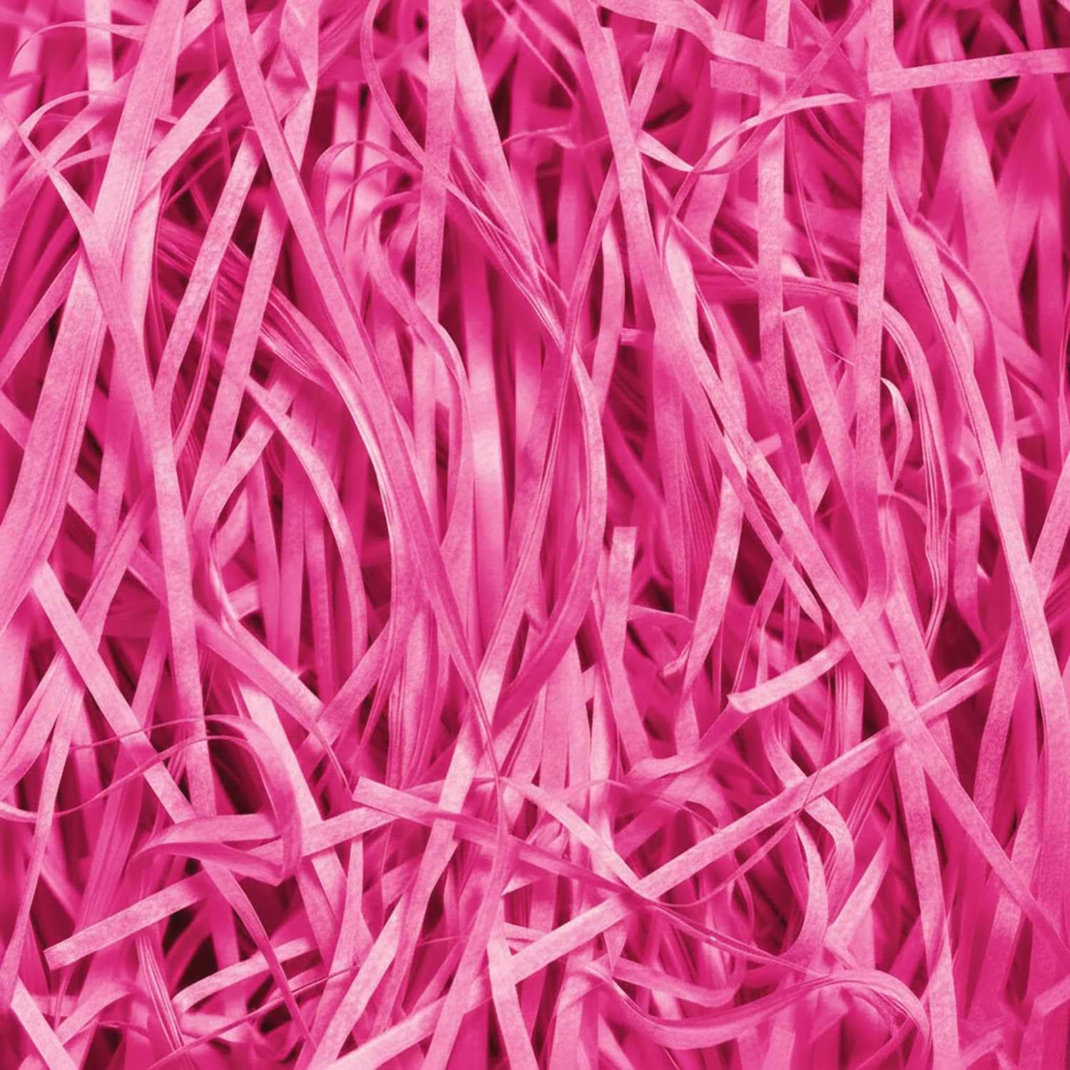 Emartbuy Hot Pink Shredded Paper 500 grams – Soft Tissue Gift Filling for Hampers, Packaging & Crafting | Lightweight Crinkle Paper for Gift Boxes, Baskets, Parcels & Decorations