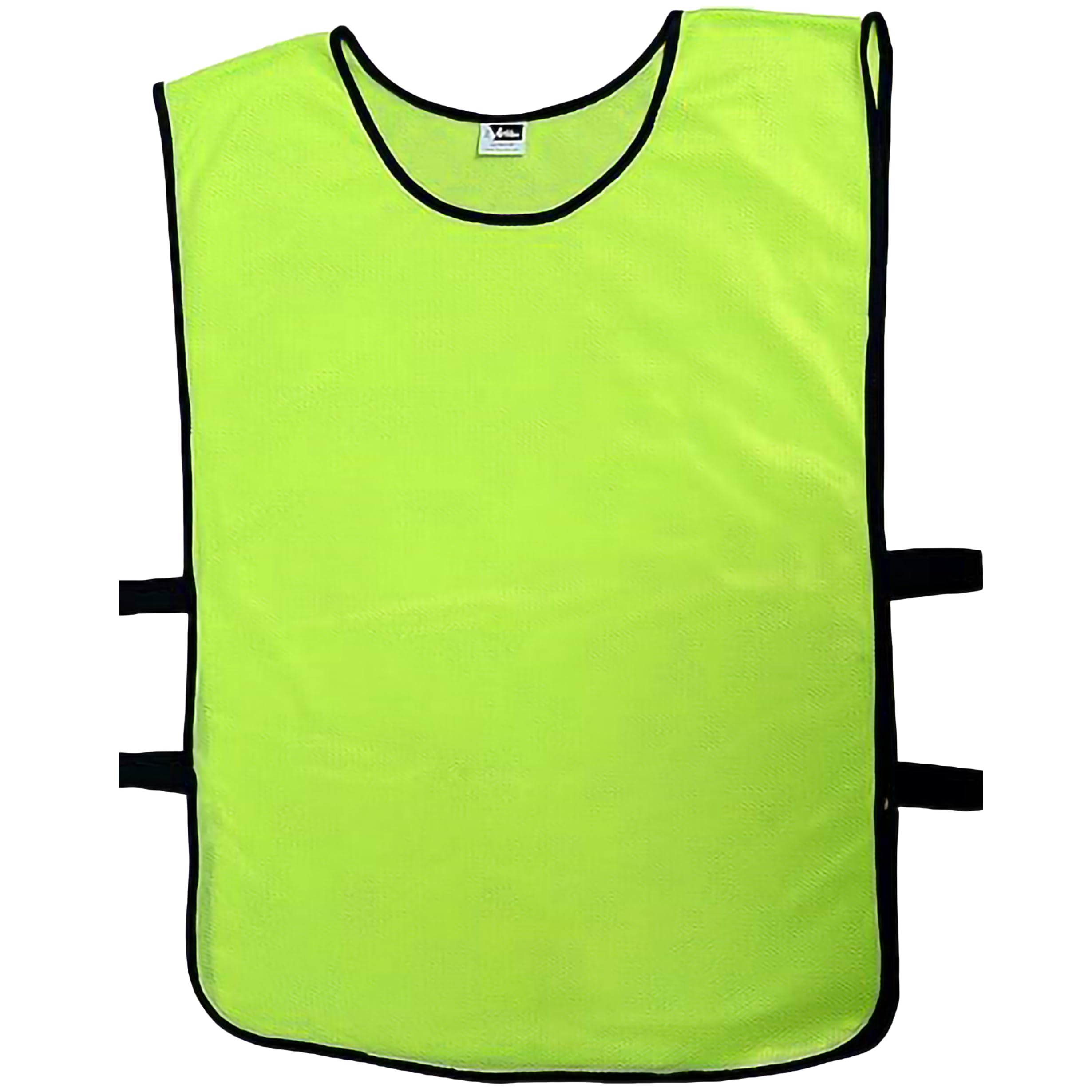 Sterling Sports 12 X Football Training Bibs For Adults - Ideal Football Bibs Adult For Basketball, Soccer, Netball, Cricket & Rugby Training Equipment - Perfect Sports Vest (Youth, Yellow)