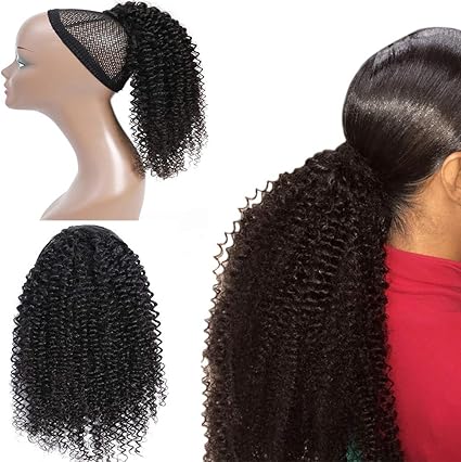 Kinky curly drawstring ponytail uk Clearance