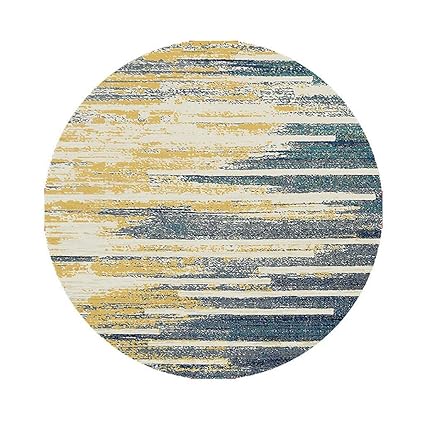 Amazon.de: Runder Teppich Moderner minimalistischer Teppich Wohnzimmer