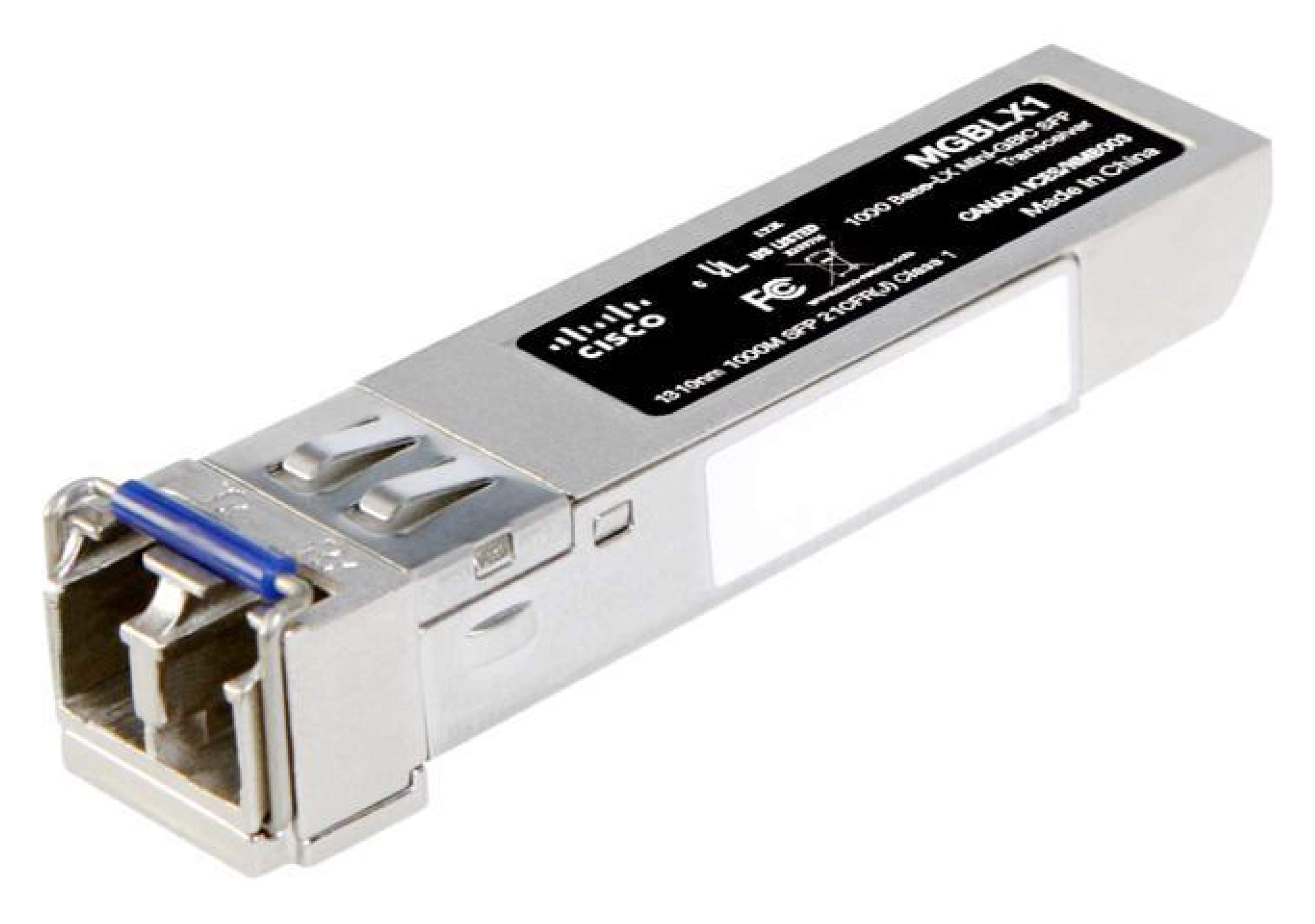 Cisco MGBLX1 SFP Transceiver, Gigabit Ethernet (GbE) 1000BASE-LX Mini-GBIC (MGBLX1)