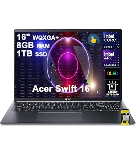 Amazon.com: Acer Swift 16 AI Laptop 16