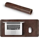 Londo Top Grain Leather Extended Mouse Pad &ndash; Large Desk Mat for Office &amp; Gaming, Smooth Writing Surface, Non-Slip Base, Durable &amp; Stylish Workspace Accessory