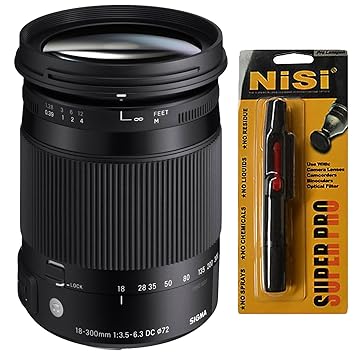 Buy Sigma 18 300mm F3 5 6 3 Dc Macro Os Hsm Contemporary Lens For Canon Nisi Pro Lenspen Lens Cleaner Online At Low Price In India Sigma Camera Reviews Ratings Amazon In