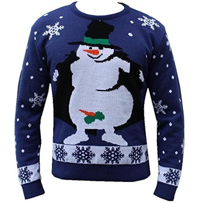 rude reindeer christmas jumper