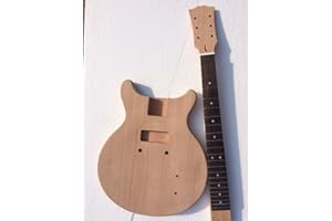 MUSOO PROJECT DIY ELECTRIC GUITAR KIT MADE BY CNC JUNIOR DOUBLE CUTAWAY