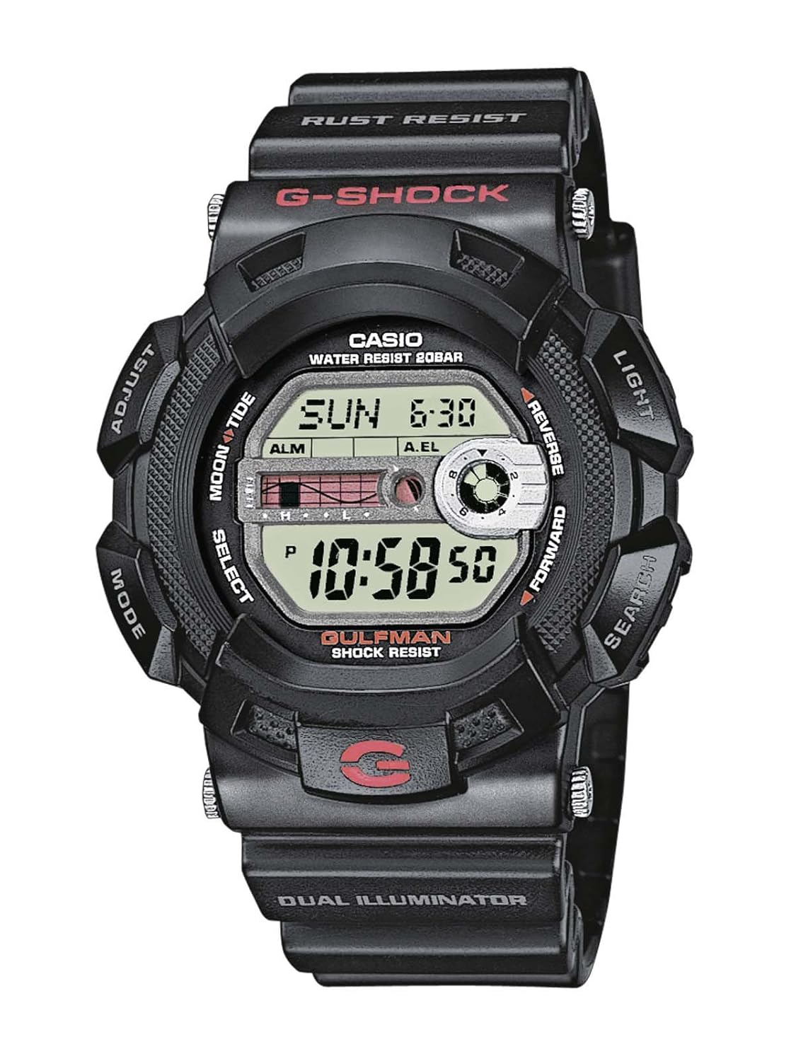 g shock shock resist manual