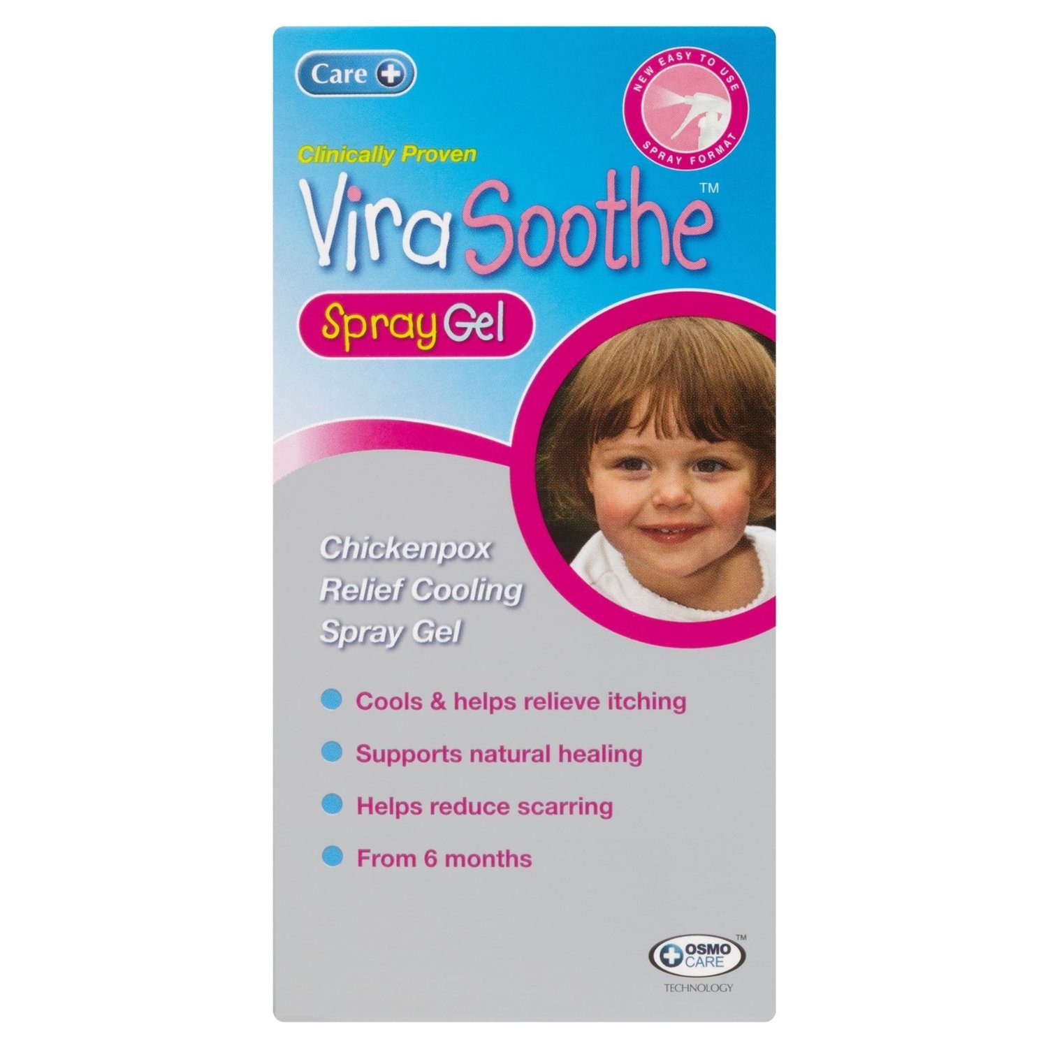 ViraSoothe 60 ml Chicken Pox Relief Cooling Spray Gel Amazon.co.uk