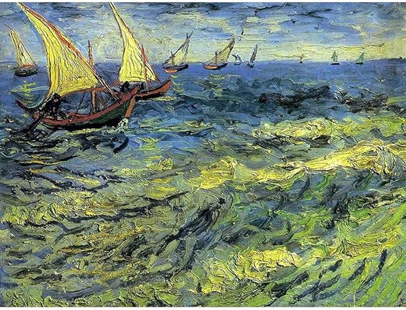 vincent van gogh boat painting