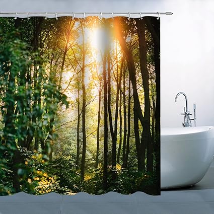 Home Furniture Diy Natural Scenery Green Forest Design Custom