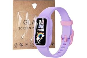 KZIOACSH 3 Pack Screen Protector for BIGGERFIVE Vigor 3 Kids, Ultra Slim HD Clear Elastic Edge Soft TPU Self-Healing Anti-Scr