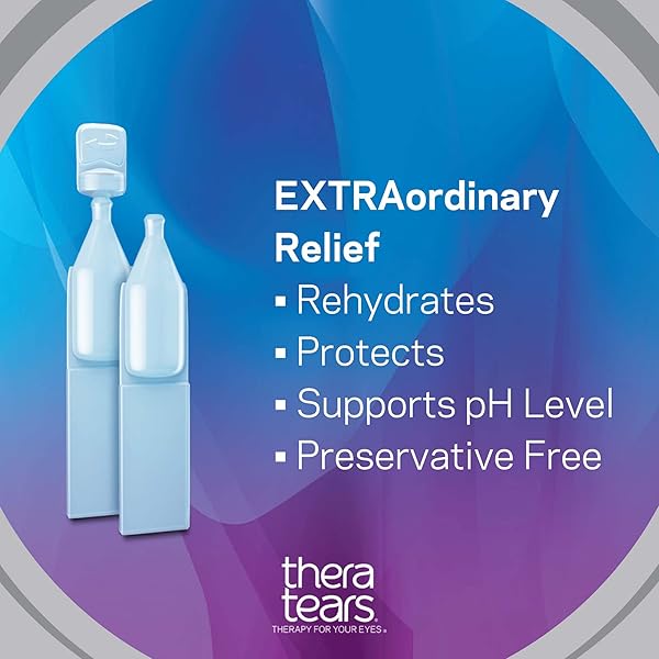 THERATEARS EXTRA DRY EYE THERAPY LUBRICANT EYE DROPS PRESERVATIVE FREE 30CT, 30 COUNT