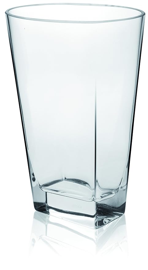 Krosno Handmade Modern Glass Vase Dogma Amazon Co Uk Kitchen Home