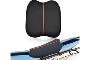 CHCYCLE Motorcycle Seat Cushion with Sunshade Cover,Motorcycle Gel Seat Pad for Long Rides with 3D Honeycomb Shock-Absorbing Breathable