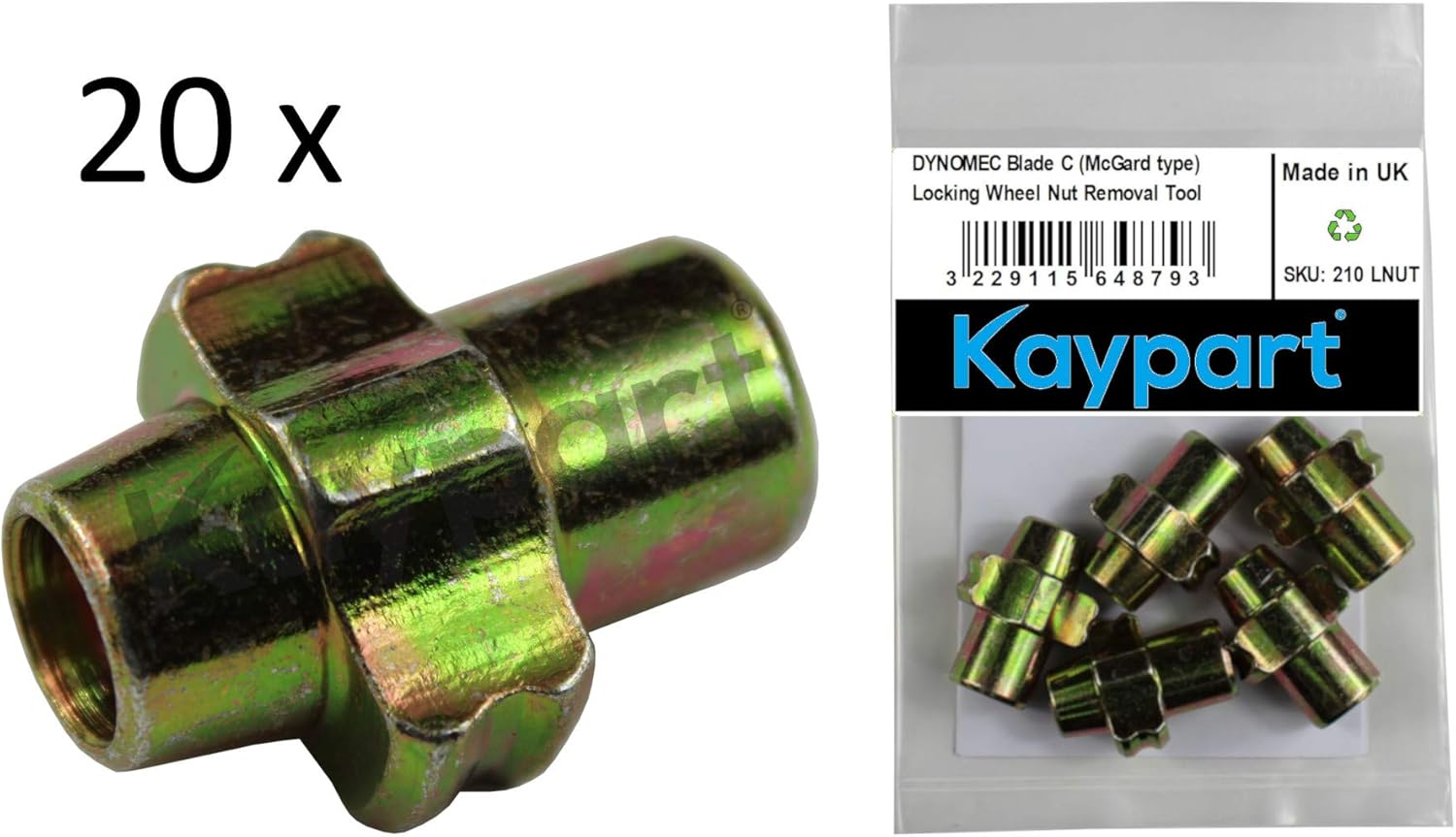 Kaypart 20 X Dynomec Blade C McGard Locking Wheel Nut Removal Tool Franklin AFT014 AFT25 Amazon Kaypart 20 X Dynomec Blade C McGard Locking Wheel Nut Removal Tool Franklin AFT014 AFT25 Amazon