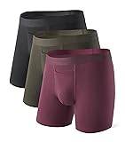 DAVID ARCHY Mens Underwear Cotton Boxer Briefs with