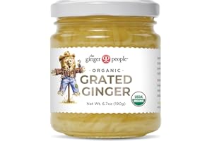 The Ginger People Organic Grated Ginger, No Artificial Ingredients, 6.7 oz (Pack of 1)