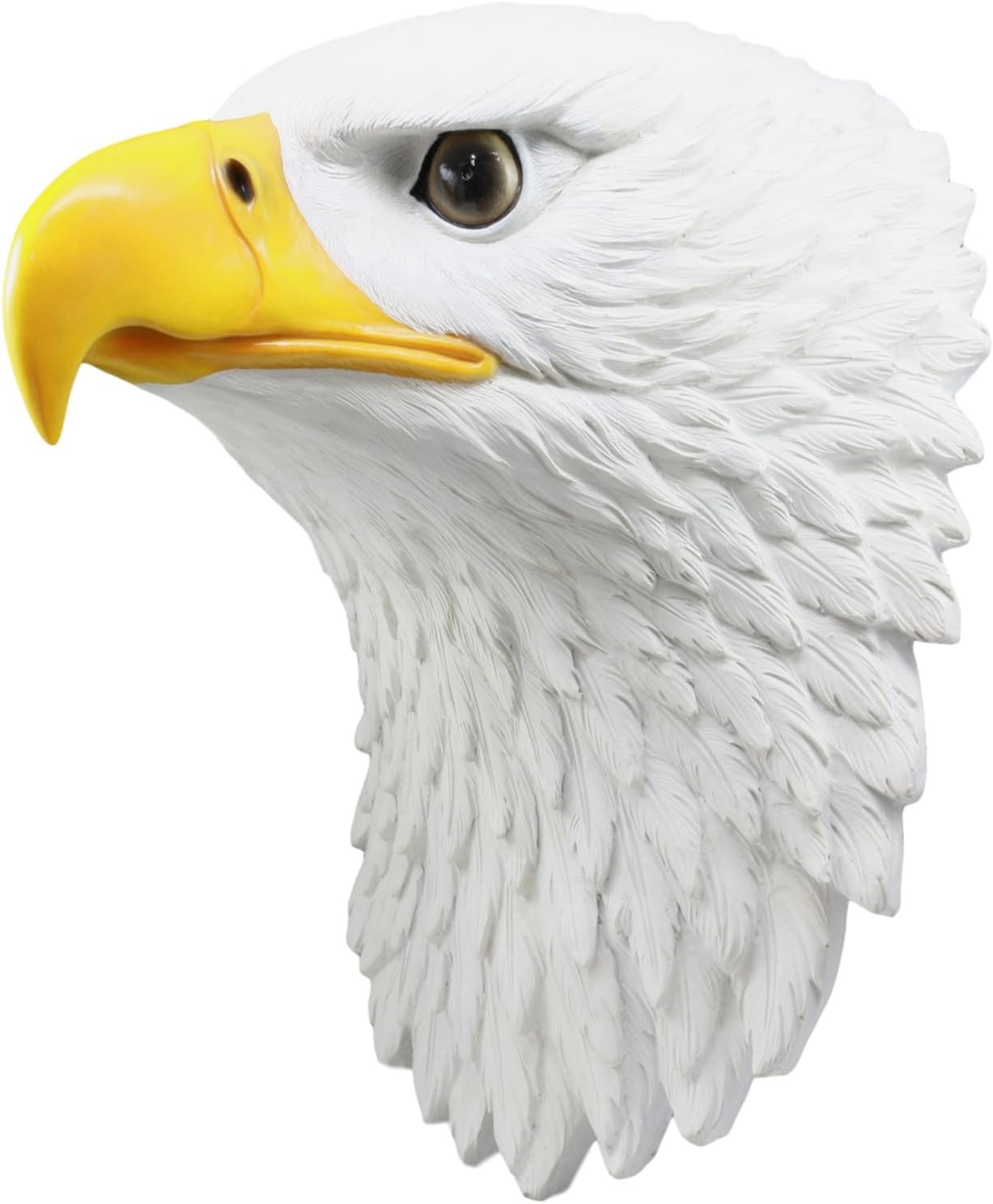 Amazon Com Ebros Large Majestic Bald Eagle Wall Decor 15 Tall Mounted American Eagle Bust Sculpture Wings Of Glory Eagle Wall Plaque Symbol Of Strength Honor Longevity Emblem Of United States Of America Everything