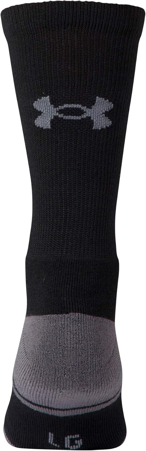 Under Armour Adult Resistor 3.0 Crew Socks, 6-Pairs: Sports & Outdoors