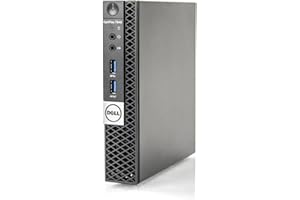 Dell Mini PC OptiPlex 7040 Micro Computer Desktop,16GB DDR4 256GB M.2 NVMe SSD, i5 6500T Quad Core 2.5GHz, AX900 WiFi, Blueto