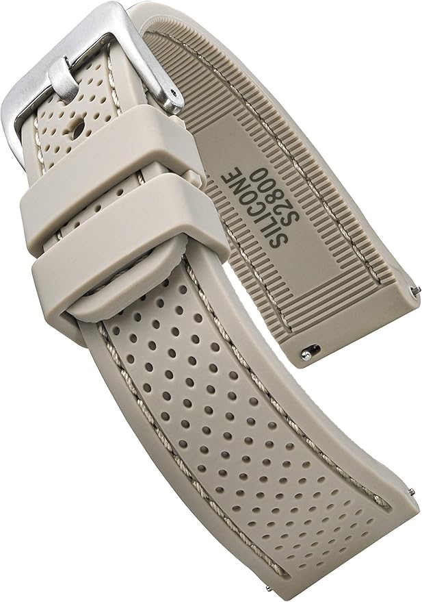 ALPINE Premium quality water proof silicone watch band strap with quick release Sporty soft
