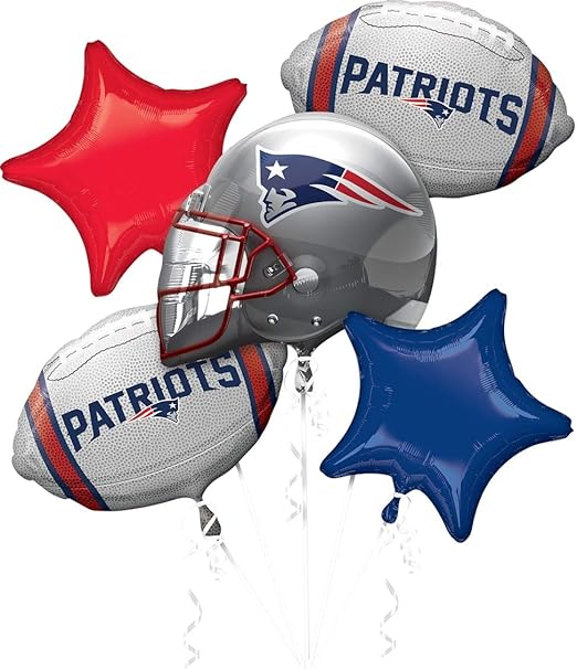 Amazon Com Anagram International Bouquet Patriots Party Balloons Multicolor Kitchen Dining