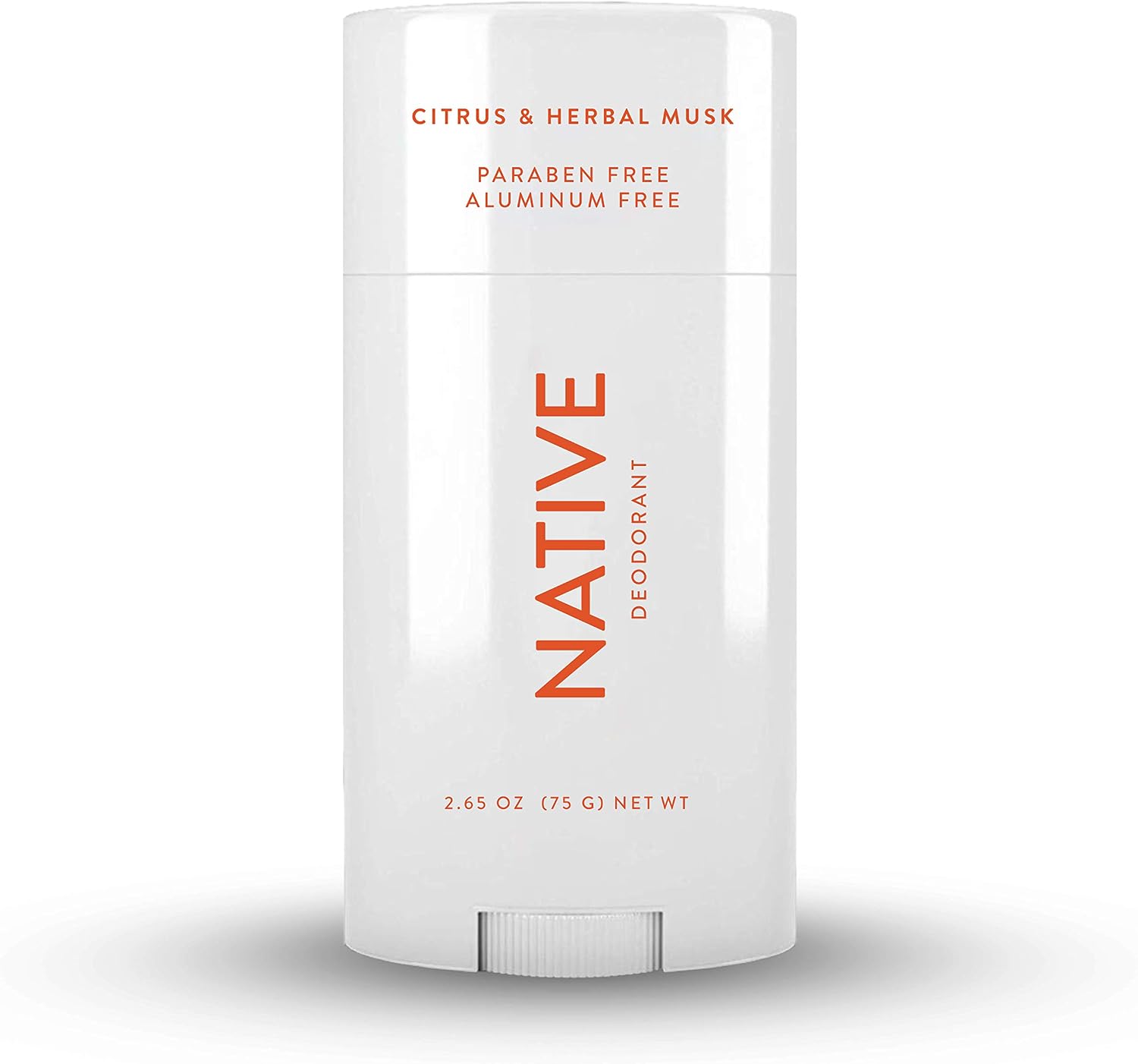 Native Natural Deodorant - Vegan, Gluten & Cruelty Free - Aluminum, Parabens & Sulfates Free - Citrus & Herbal Musk