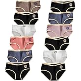 Girls Underwear for 12 Pack Teen Cotton Briefs