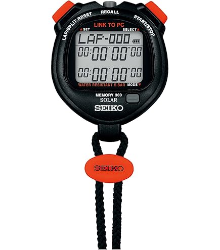 Amazon.com: Seiko Soler Interval Timer SVAJ101 f (Stylish