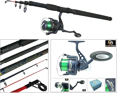 beachcaster rod and reel