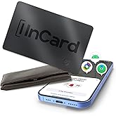 Ultra-Thin Air Tag 0.07in Wallet Tracker (Both iOS and Android) IP68 Bluetooth GPS Tracker for Bags Passport Works with Find My (Apple MFi Certified) & Google Find My Device - 5 Year Battery Life