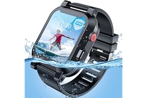 EFFUN Waterproof Case for Apple Watch 42mm 45mm 44mm 41mm 40mm 38mm with Band, IP68 Waterproof Built-in Screen Protector for Apple Watch Series 8 7 6 5 4 3 2 SE SE2, Full Body Rugged Case for iWatch