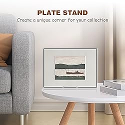 Plate Holder Easel Display Stand - 8 inch Metal
