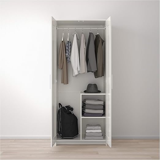 Ikea Brimnes Wardrobe With 2 Doors White Furniture Decor Amazon Com Ikea Brimnes Wardrobe With 2 Doors White Furniture Decor Amazon Com