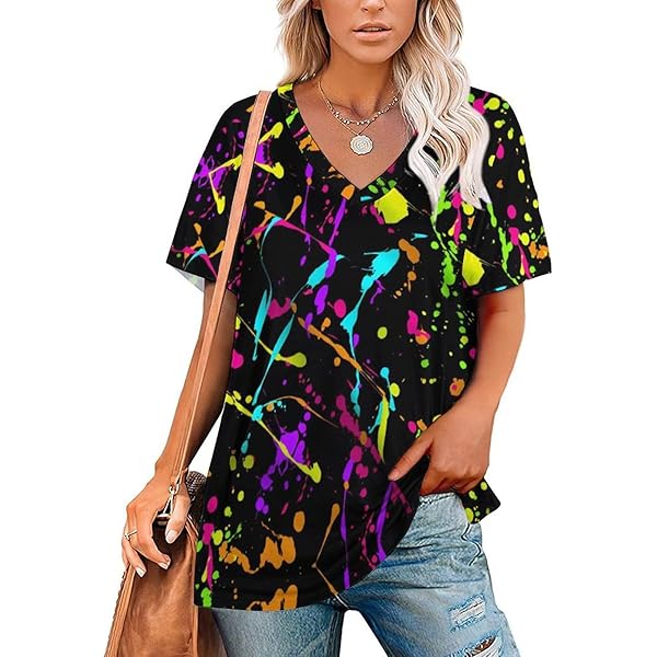 トップス cootie / Splatter Open-Neck S/S Shirt COOTIE / Splatter Open-Neck L/S Shirt